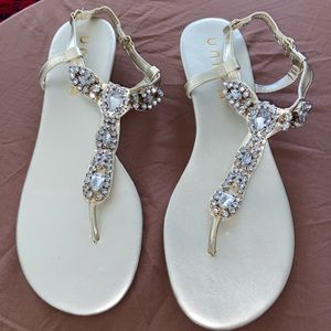 Crystal sandals